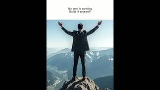 No one is coming. Build it yourself.