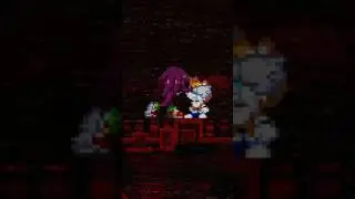 Tails Secret | Knuckles.exe The Emerald Curse #horrorgaming #sonic #creepypasta #knuckles #gaming