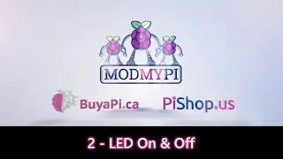 Raspberry Pi Workshop Kit Tutorials – 2 LED On & Off