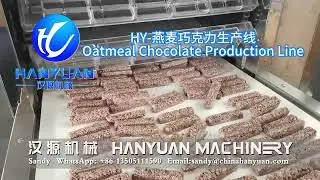 Puffed Cereal Bar Machine Oatmeal Chocolate Production Line#puffedcerealbar#oatchoco#equipment