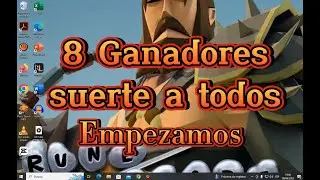 LOS 8 GANADORES @AlexOSRS