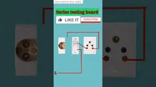 #electrical #guru experiment #electric Series  bod ki wiring @rnrajvlogs7011