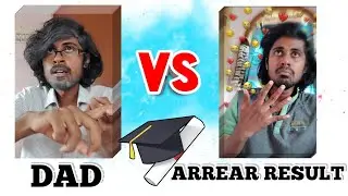 Arrear result VS Dad reactions |Nan pasam illaya :( 😂 | Mr Chauman #shorts