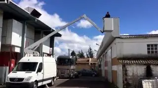 Mercedes vito Versalift ET