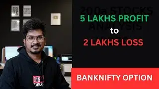 How I lost 2.8 lakhs in Banknifty Options | The Madras Trader
