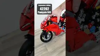LEGO Ducati Panigale V4S Suspension & Riding | LEGO 42202 | LEGO Technic 2025 | Motorcycle | Bikes