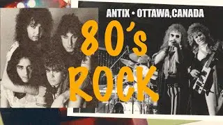 80s Hard Rock Band Antix Look For The Spark Ottawa Canada
