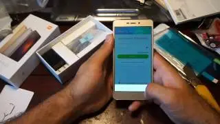 Xiaomi Redmi 3 S Pro 3 ГБ RAM 32 ГБ ROM распаковка и включение