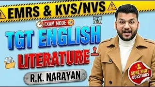 TGT English Literature Descriptive | EMRS & KVS/NVS Exam | Answer Writing Strategy | Kartik Sir