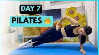 15 Min Pilates Morning Routine Challenge – Day 7 | Full Body Pilates (No Equipment)