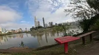 🚲 BIKE VLOG - Blumenau POV | Rota do Lazer na rua XV, Biergarten, Prainha, Vila Germânica e Ramiro