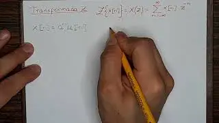 Transformada Z exponencial y escalón discreto