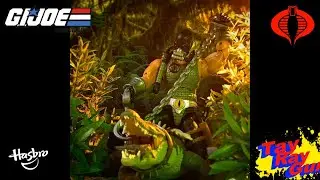 Croc Master and his pet Croc, Fiona! Toy review and Picture Setup how to! G.I.Joe Classified!