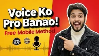 PROFESSIONAL Audio in ANY Mobile in 8 Minutes | Audio Editing in Phone