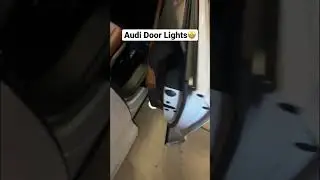 Audi Door Lights🤩 #Shorts