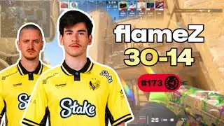 FLAMEZ 30-14 с apEX EU FACEIT POV (Мираж) | 4068 ЭЛО