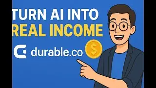 Turn AI into Cash 💸 | FREE Website Builder with Durable.co (No Code Needed)
