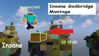 BONKERS Godbridge Montage (moonwalk) - 9 Subscriber Special - Hypixel Bedwars