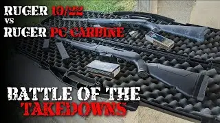 Battle of the Takedowns | Ruger PC Carbine vs. Ruger 10/22
