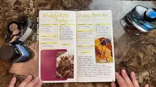 July 2020 Bujo Flip Through!