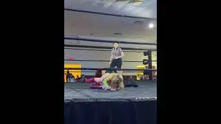 Becca drops the big leg drop like a Hiroshima bomb!!! The lab , wwe, Aew, njpw