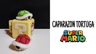 Tortuga a crochet fácil Súper Mario