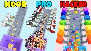НУБ против ПРО против ХАКЕРА - Dessert Factory Idle