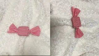 Discover the Joy of Crafting: Easy Fabric Candy Ornament for Christmas