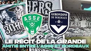 LA GRANDE AMITI&Eacute; ENTRE LES ULTRAS DE L'ASSE ET DE BORDEAUX ( MAGIC FANS 91 - ULTRAMARINES 87)