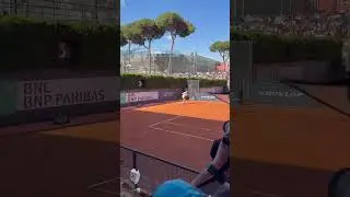 Jannik Sinner practice point in Roma - Internazionali BNL d'Italia 2025 🦊🇮🇹