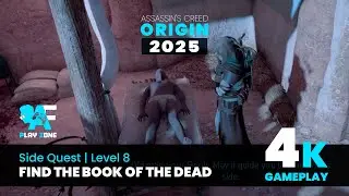 The Book Of The Dead Side Quest | AC Origins | 4K Gameplay 2025 | AF Play Zone