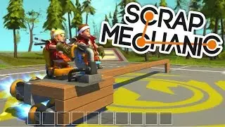 LA MOTO VOLADORA FAIL!! (Scrap Mechanic) xFaRgAnx