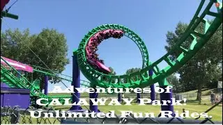 Vlogs Canada: CALAWAY Kids Fun Park // Western Canada&rsquo;s Largest Outdoor Family Amusement Park
