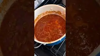 Making shrimp creole