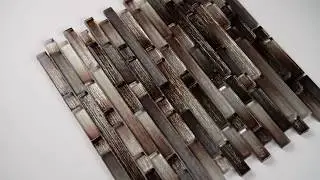 Akaya Copper Interlocking 8mm Glass Tile - 101414832