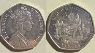 RAREST 50P COIN EVER? 2004 Royal Marines Gibraltar 50p Coin REVIEW + VALUE