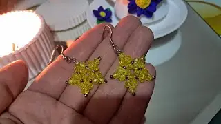 10 Dakikadan Kısa Sürede Kristal (Yıldız) Küpe Tasarlamak ⏰