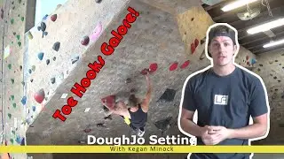HomeWall Routesetting- Upside Down Start in a roof