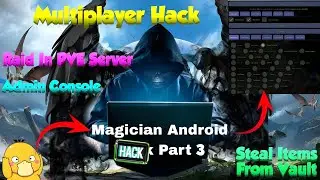 Ark Mobile: How to use Magician Multiplayer | Steal items from Vaults in PVE 😲 | ArkBit Gaming