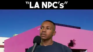 People In LA Are NPC’s