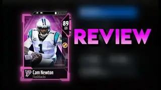 89 OVR Flashback Cam Newton Card Review #2