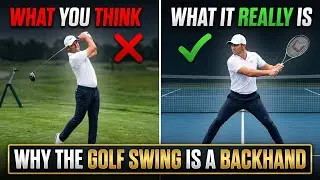 The Golf Swing can also be a Backhand