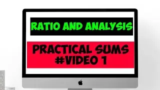 Ratio analysis || Gross profit || Net profit || Operating ratio || Operating profit ratio