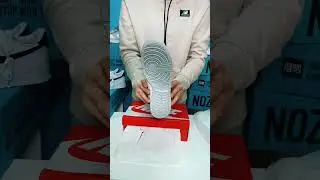 POIZON распаковка Nike dunk low grey fog.