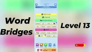 🎮 Word Bridges Level 13 Answers | SolutionGuruji 🧠✨