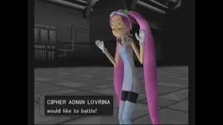 Pok&eacute;mon XD: Gale of Darkness - Cipher Admin Lovrina (1st battle)