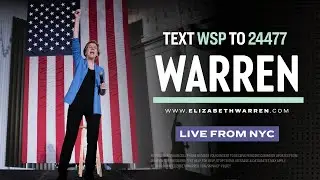 Elizabeth Warren speaks in New York City