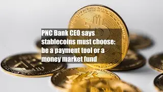 PNC Bank CEO says stablecoins must choose: be a payment tool or a money market fund