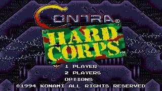 Contra Hard Corps - 1994 Gen  (Contra Anniversary Collection) | gameplay (PC videogame)