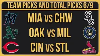 FREE MLB Picks Today 6/9/23 Baseball MLB Picks and Predictions